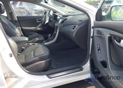 2014 Hyundai Elantra Limited из США, поврежденный, VIN 5NPDH4AE0EH488176